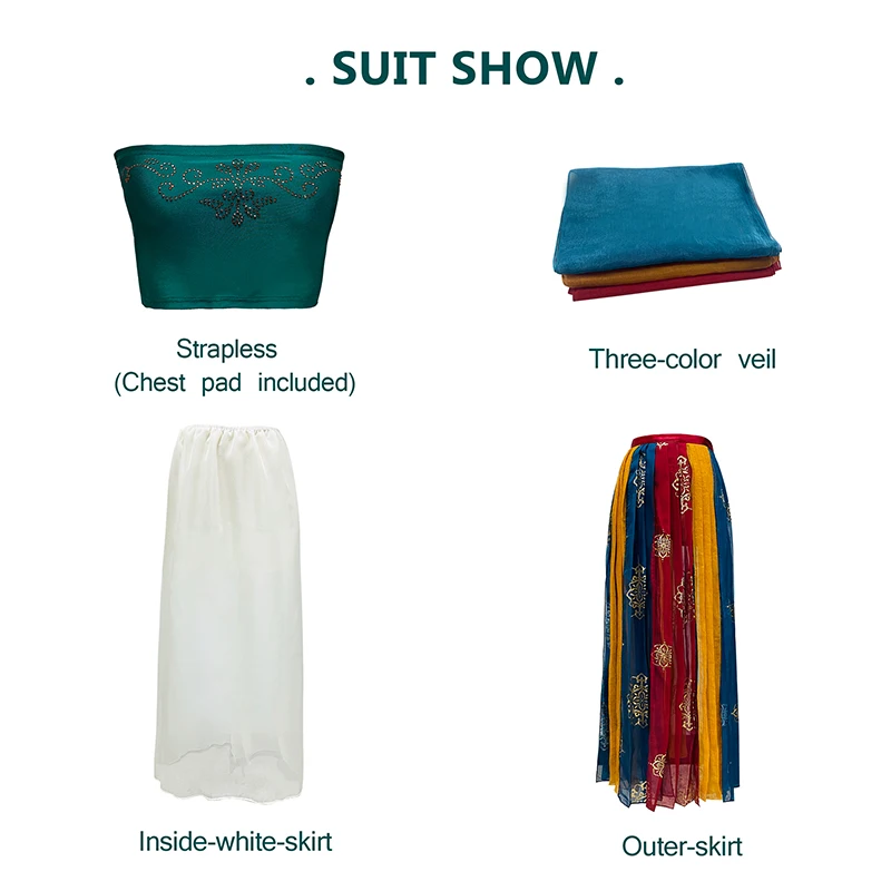 Костюм для танца живота девочек