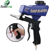 adjustable mini blasting machine spray gun portable gravity sandblasting gun pneumatic sandblasting set rust blasting device