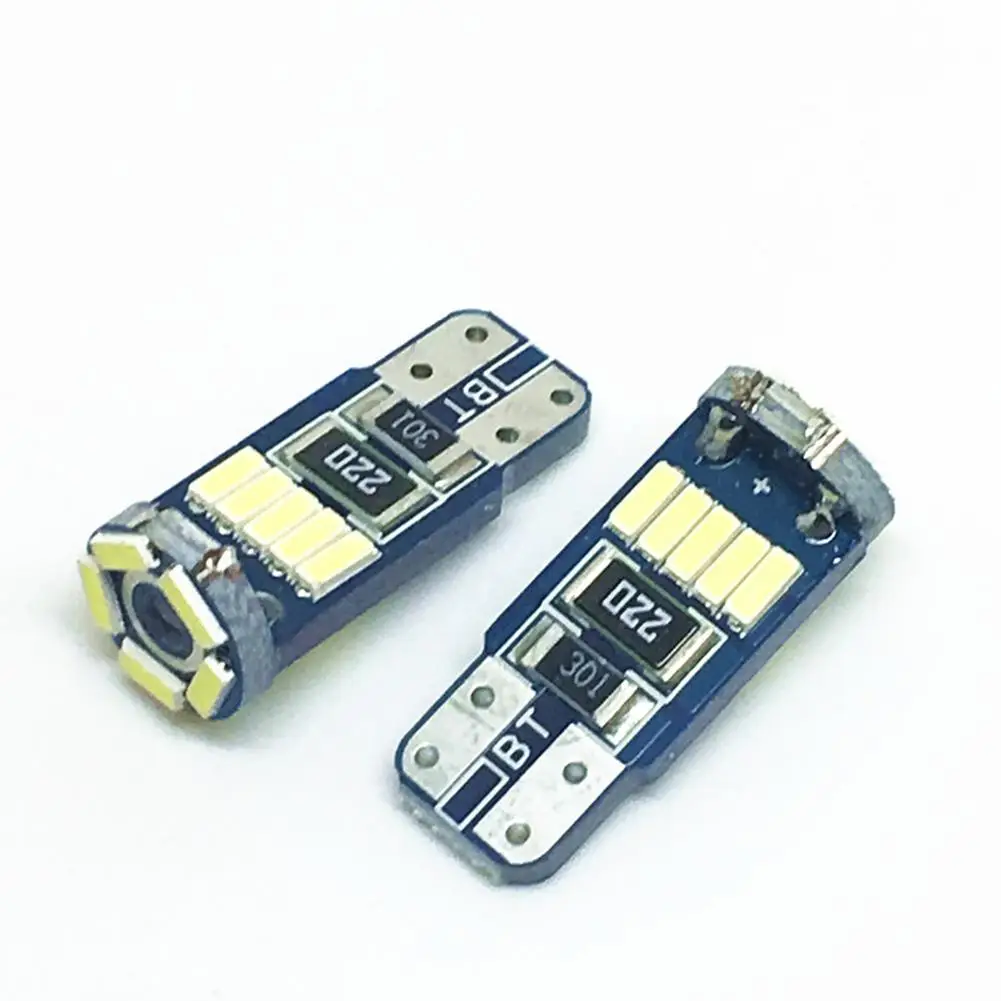 

T10 4014 15SMD габаритные огни для чтения, стояночные огни, внешняя лампа, боковая лампа поворота, лампа