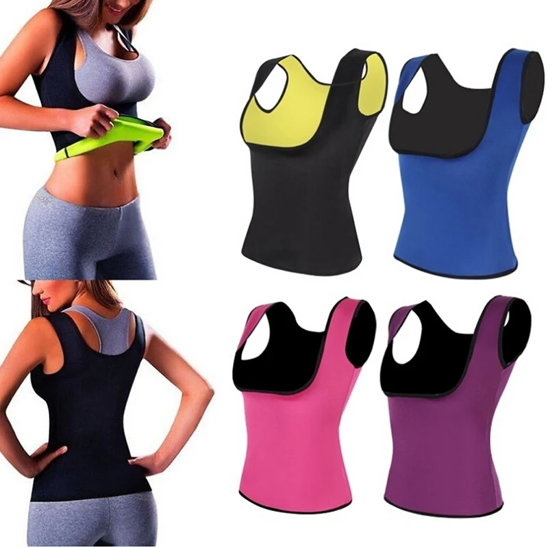 

Sports Tank Tops Women Chest Body Shapers Slimming Belly Abdomen Tummy Fat Burn Posture Corrector Waist Shaper Corset