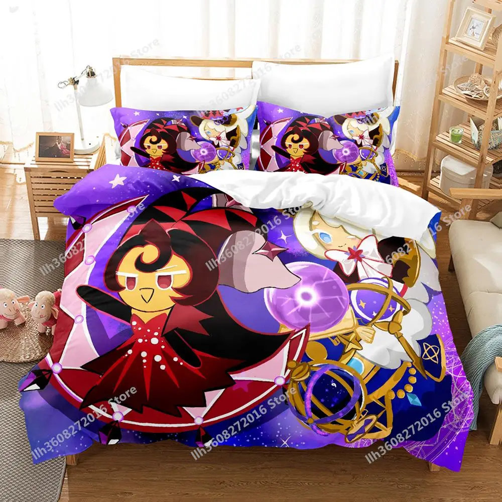 Комплект постельного белья с 3D-печатью Cookie Run OvenBreak Single Twin Full Queen King Size комплект для