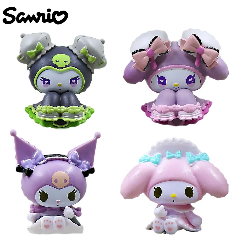 

Sanrios аниме Kawaii Kuromi My кукла Мелоди Diy детали кулон украшение для торта на день рождения подарки для девочек