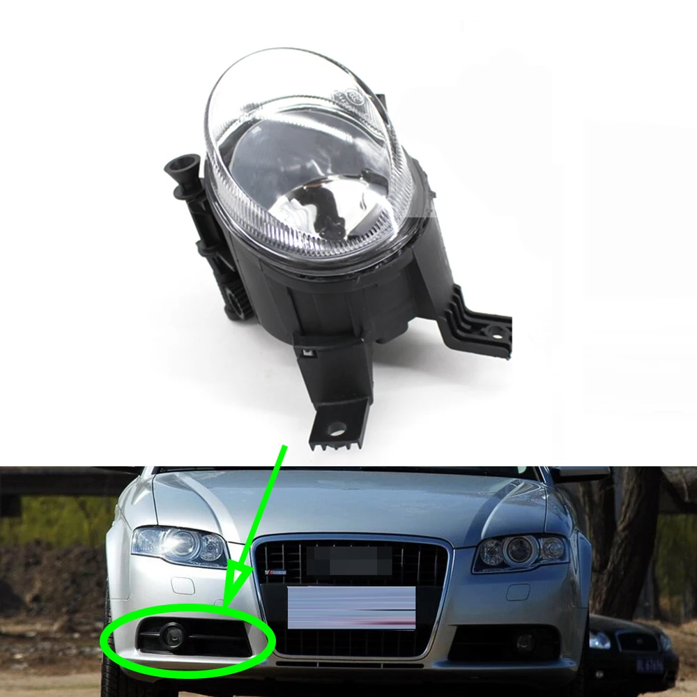 

Fog Light For Audi A4 B7 2005~2008 / A3 2004~2013 Fog Lamp Car Front Bumper Grille Driving Lamps Fog Lights Set Kit
