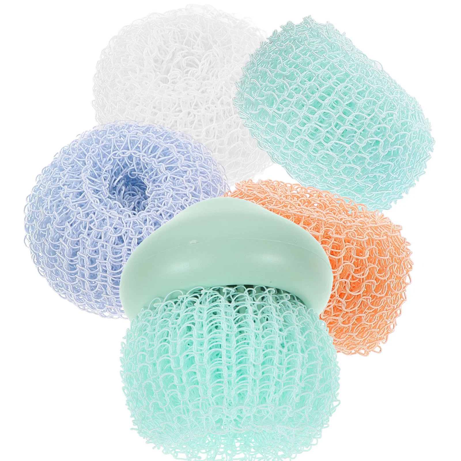 

Kitchen Scrub Brush Pot Dish Handle Brushes Washing Cleaning Scrubber Replaceable Dishwashing