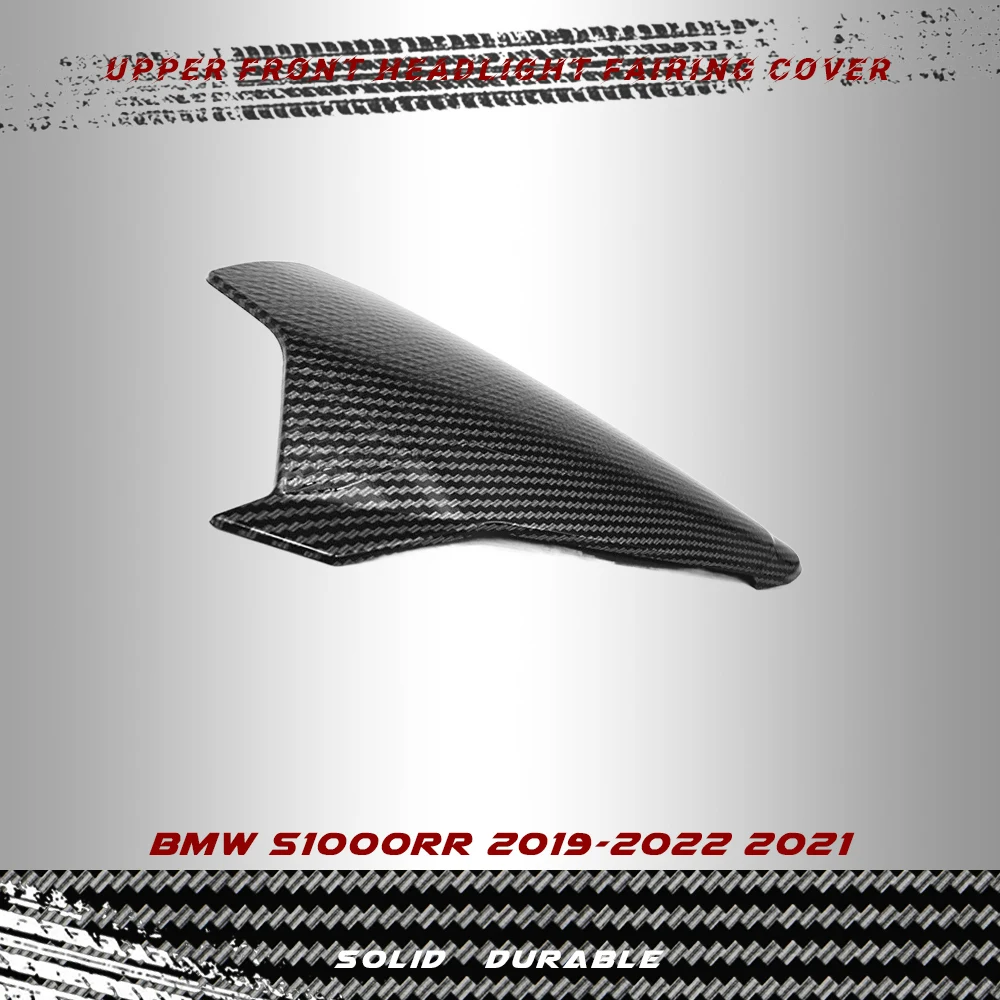 

Обтекатель верхней передней фары из углеродного АБС-волокна с узором из углеродного волокна для BMW S1000RR 2019-2022 2021
