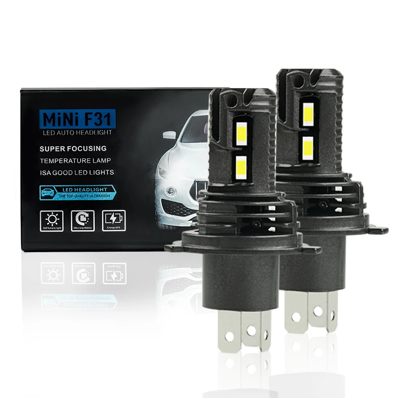 Модный дешевый налобный фонарь Plug And Play Светодиодные Автомобильные фары лампа H4