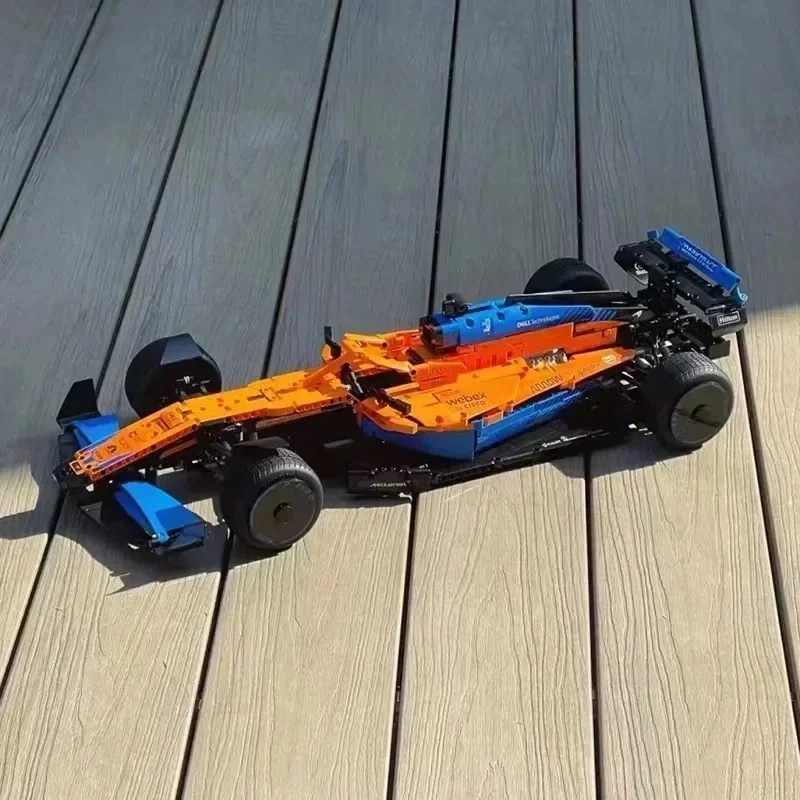 Фото 1431 шт. Технический F1 Formula 1 Суперкар Гоночный автомобиль Модель Строительные блоки Город 42141 Автомобильный комплект Кирпичи Игрушка для детей Подарок №3
