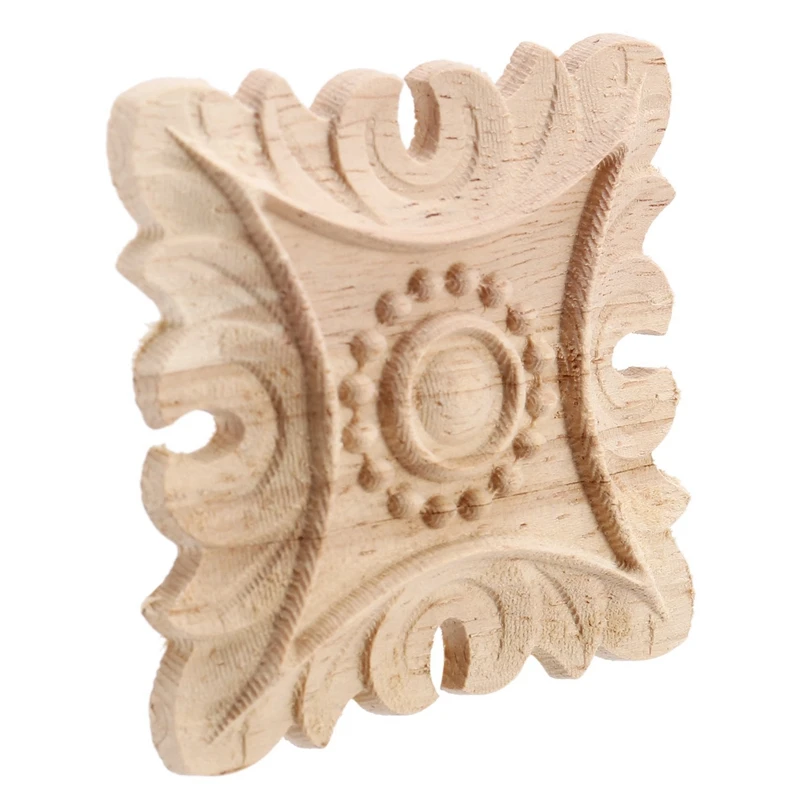 

10X винтажная искусственная резная угловая стена для украшения дома