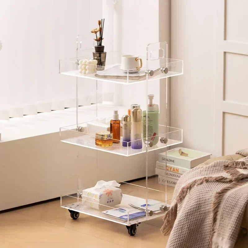 Железная вспомогательная Тележка из нержавеющей стали для парикмахерских