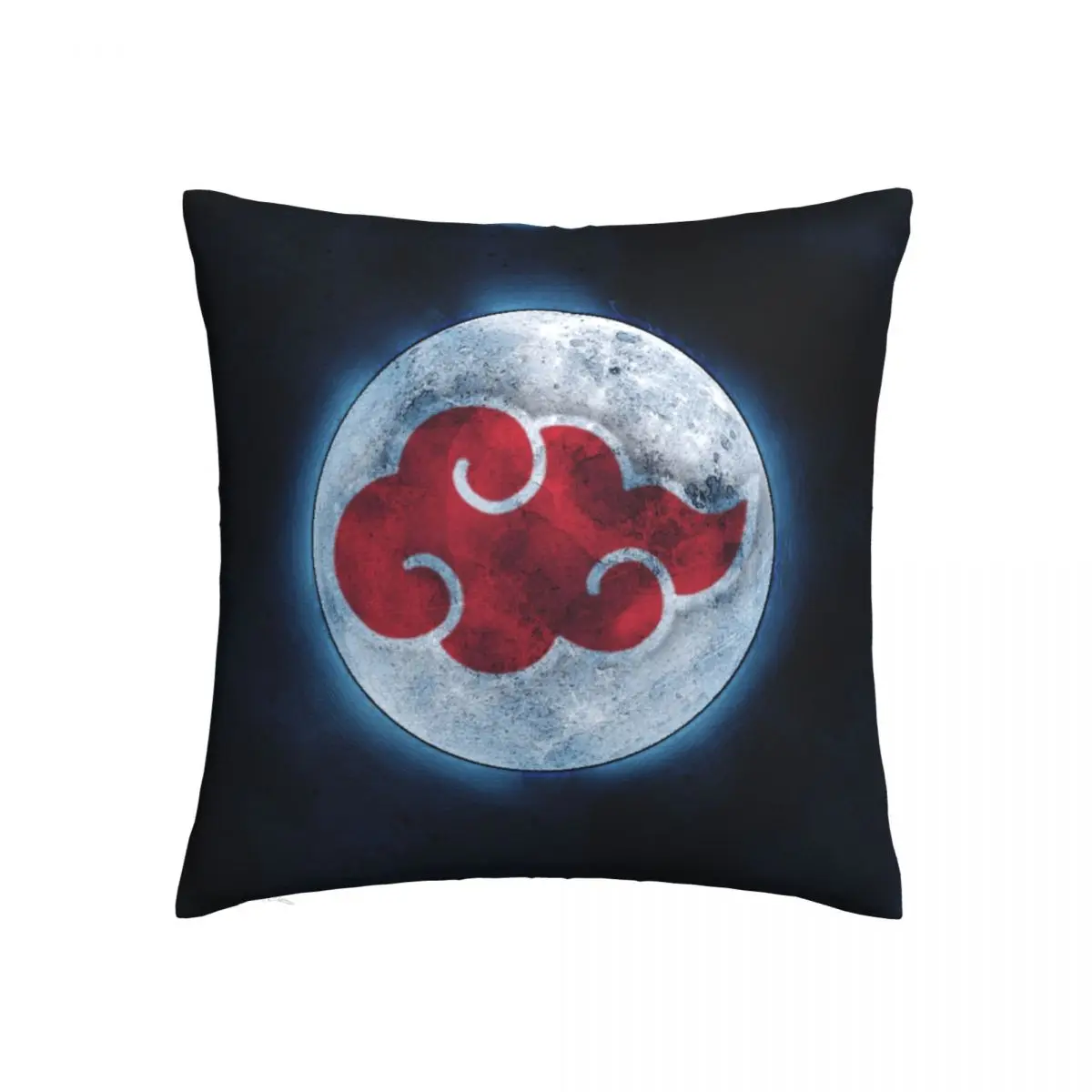 

Square Pillow Japan Anime Akatsuki Graphic Vintage Anime Drawing Weeping Willow Square Pillow Print Nerd Cushion