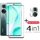 Изогнутое защитное стекло 3D для Honor 50, закаленное стекло с полным покрытием для Honor 50, 60, 30 Pro, Magic3 Pro, пленка для объектива