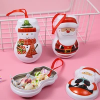 christmas snowman santa candy storage box holiday decoration desk organizers jewelry coin caja home accessories items gadgets