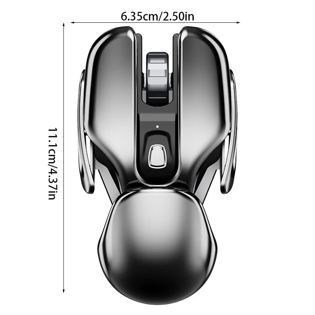

Беспроводная металлическая перезаряжаемая Бесшумная мышь PX2 2 4G 1600DPI, 6 кнопок для ПК, ноутбука, компьютера, игр, офиса, дома, водонепроницаема...