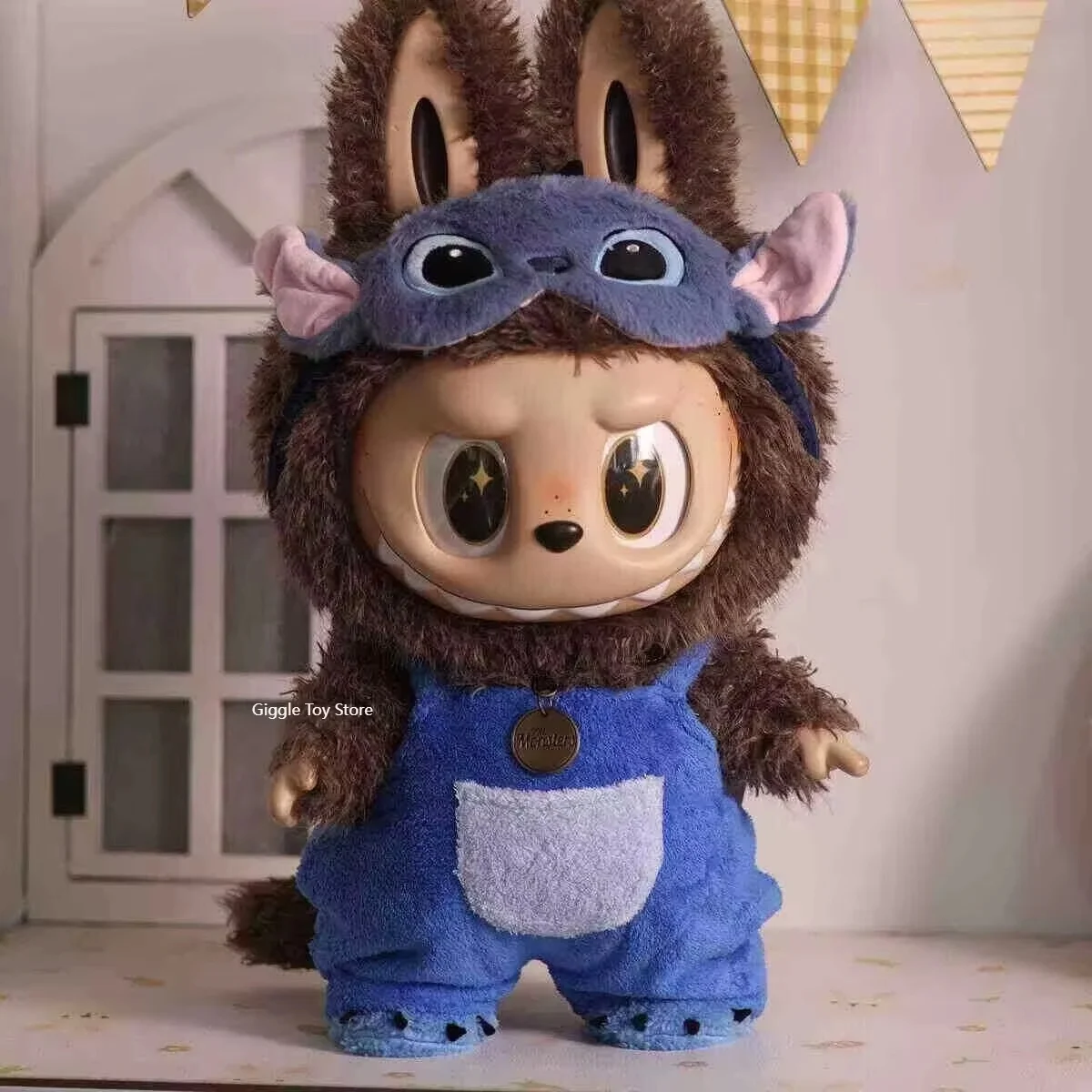 Оригинальная милая одежда Zimomo из ткани Labubu 58 см красивые брюки с крутым ремешком