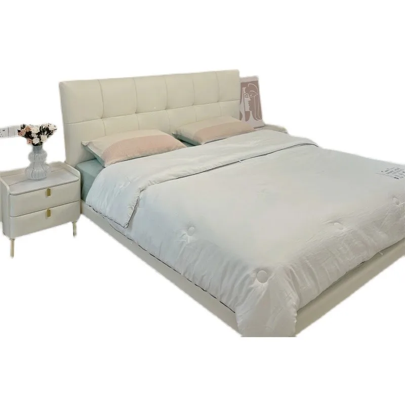 Недорогая Европейская двуспальная кровать Высококачественная вилла постельное