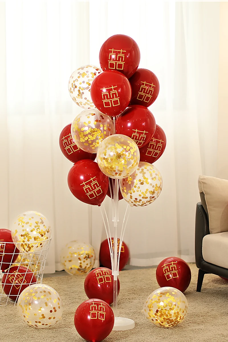 

Wedding balloon stairs hotel supplies road guide decoration welcome scene wedding room decoration