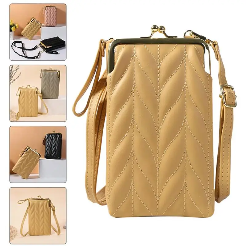 

Multi-function Change Purse Portable Phone Shoulder Bag Decorative Cellphone Bag