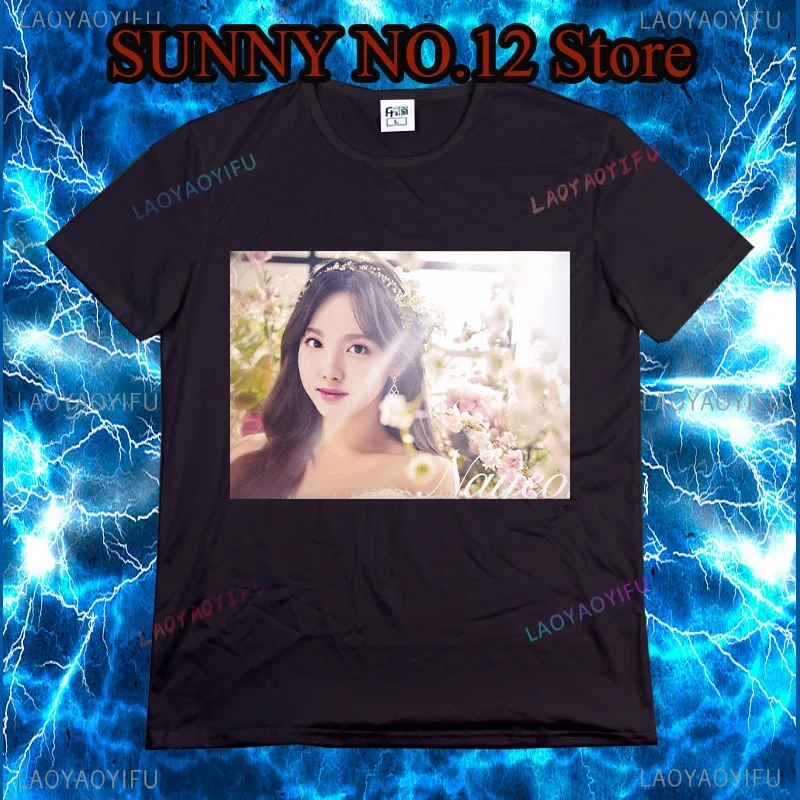 Nayeon TWICE KPOP аксессуар популярная мужская и женская футболка с короткими рукавами