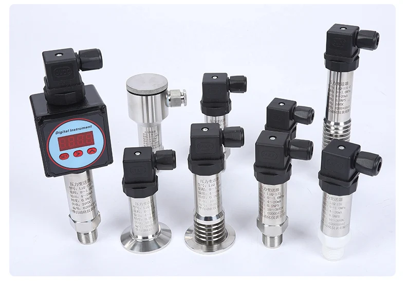 

G1/2 G1/4 Thread Pressure Sensor 4-20mA 0-5V 0-10V Co2 Gas Pressure Transducer