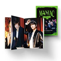 kpop stray kids maniac books new album photo print book got7 postcards korean cute boys group poster fans gifts