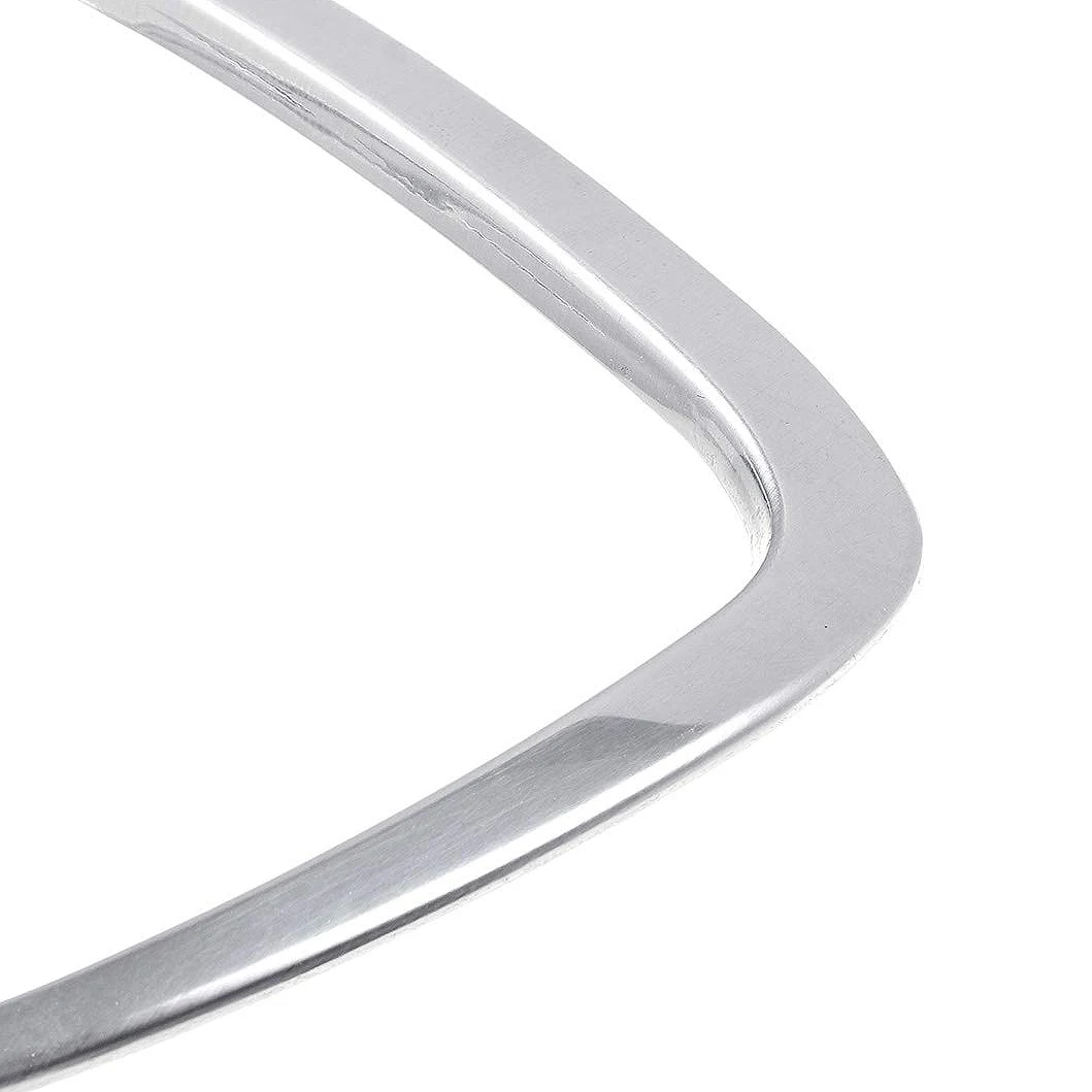 Хромированная наклейка на руль автомобиля отделка крышки украшение для Audi