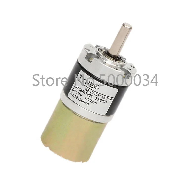 

Speed adjustable 38mm diameter 12v 24v 90kg cm torque 3000rpm dc planetary metal gear reducer motor with ce rohs certifications