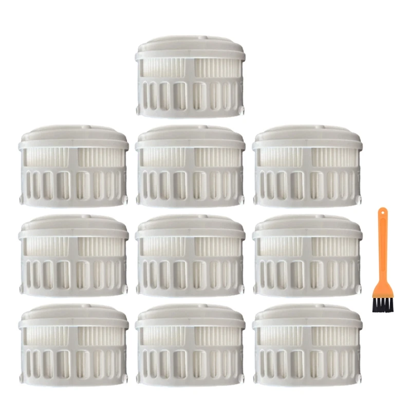 

Сменные Hepa-фильтры для Xiaomi, запасные части для вакуумного Clenaer Xiaomi Mijia K10 Pro / MJWXCQ05XY/MJWXCQ05XYHW, 10 шт.