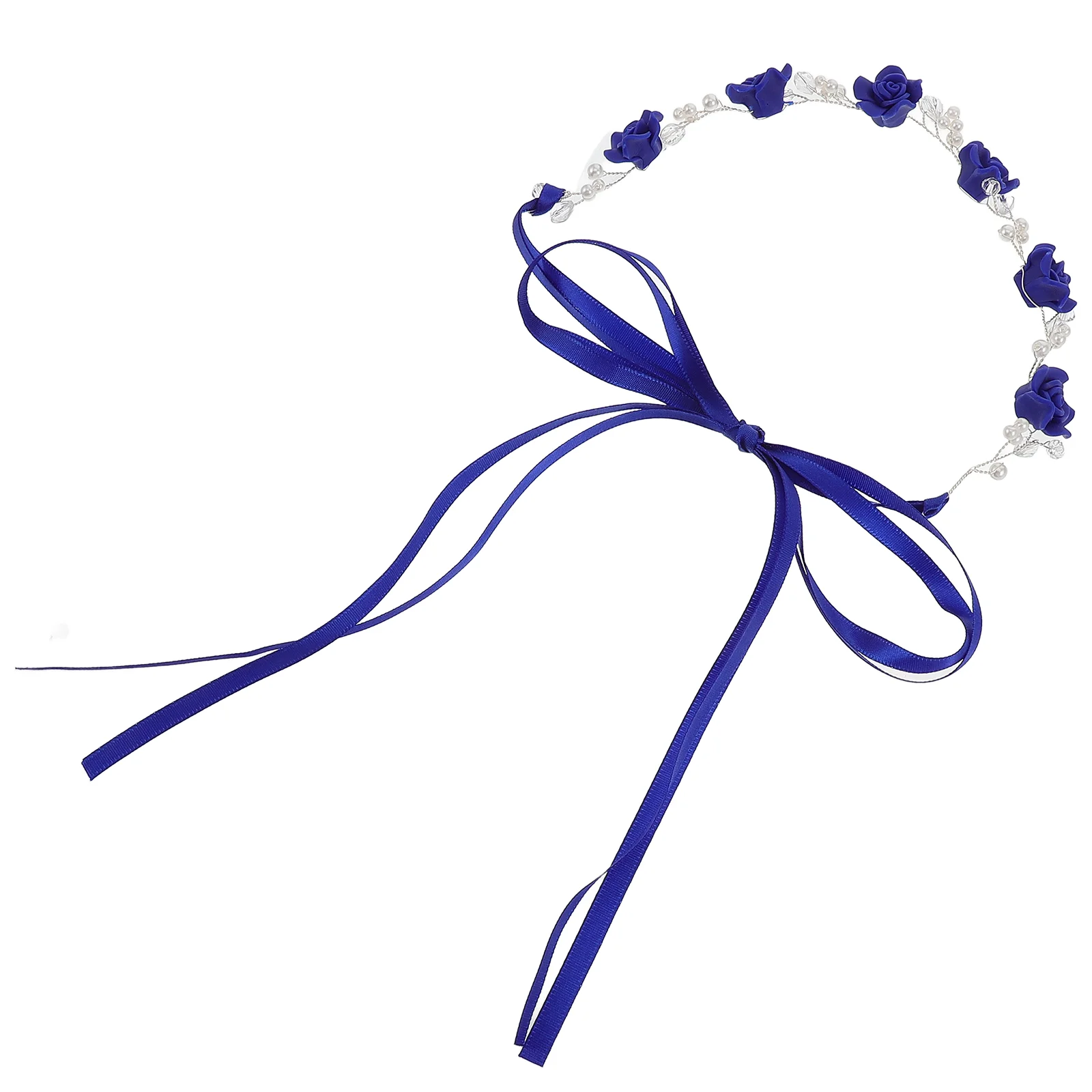 Полимерная керамика повязка на голову с цветком тиара для трупа невесты