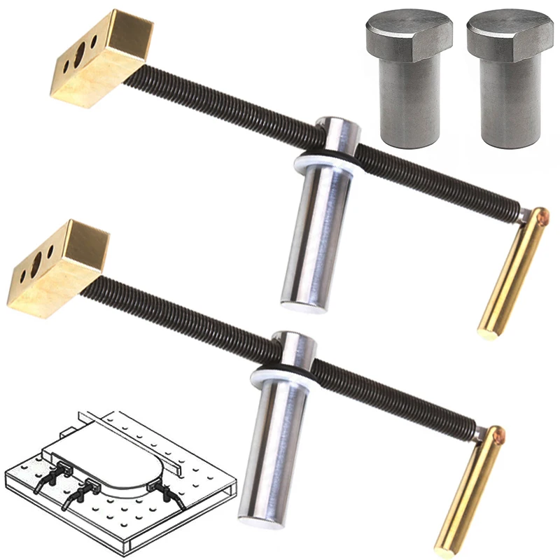 Латунный Зажим для стола быстросъемный зажим по дереву 19 мм |