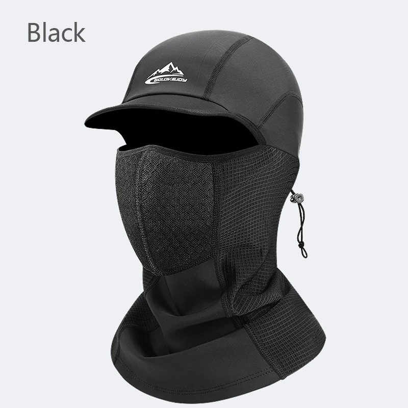 вязаная Балаклава с защитой от