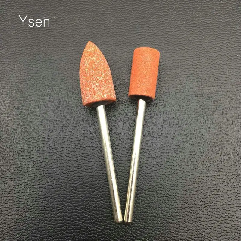 100Pcs/set Ceramic Stone Nail Drill Bits Electric Mills Cutter For Manicure Machine Nail Drill Accessories Pedicure Nail Tools