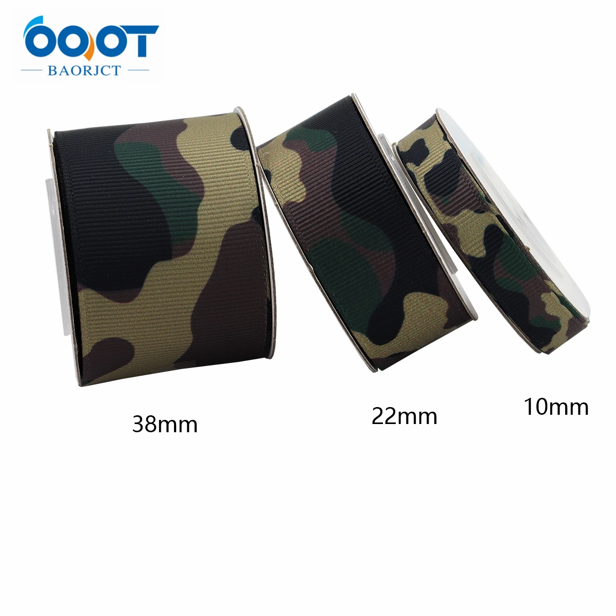 Full Camo  Ribbon Camouflage Military Support Hair Bow