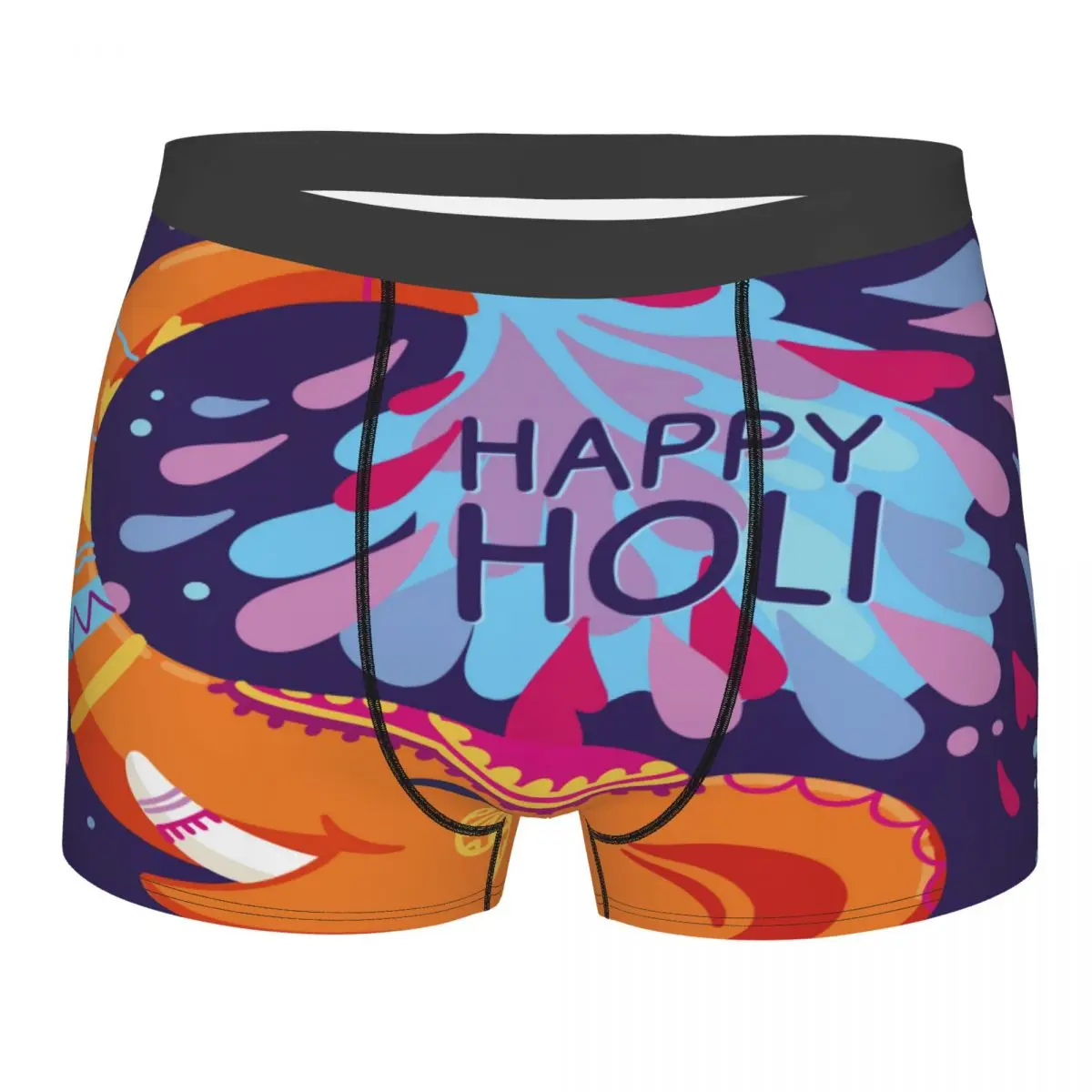 

Underwear Men Boxers Holi Festival Cute Elephant Sexy Boxer Underwear Male Panties Underpants Boxershorts Homme