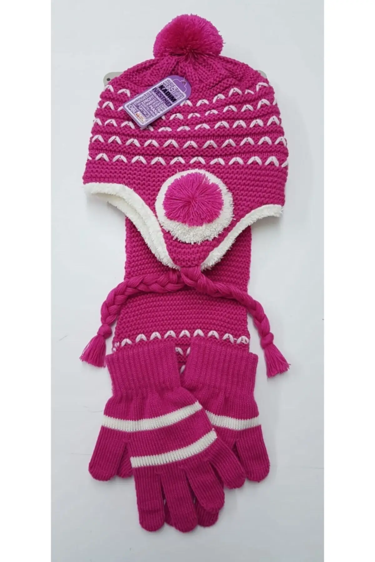 

Наборы шарфов и перчаток 7 12 лет 3 шт. Детский комплект из шарфа, берета и перчаток