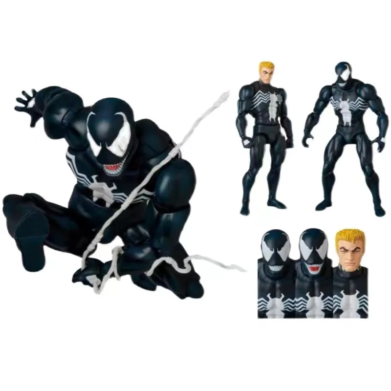 

In Stock Original Medicom Toy MAFEX Marvel Comics New Mafex 088 Venom Comic Version Action Figure Model Toy Gift