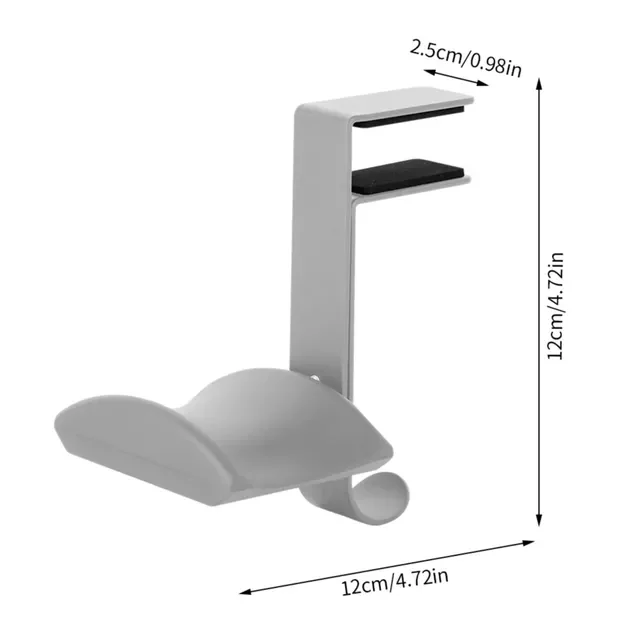 

ClampDesk Mount Universal Hanger Gaming Headphone Stand Bracket Display Rack Headset Holder Space Saving Table