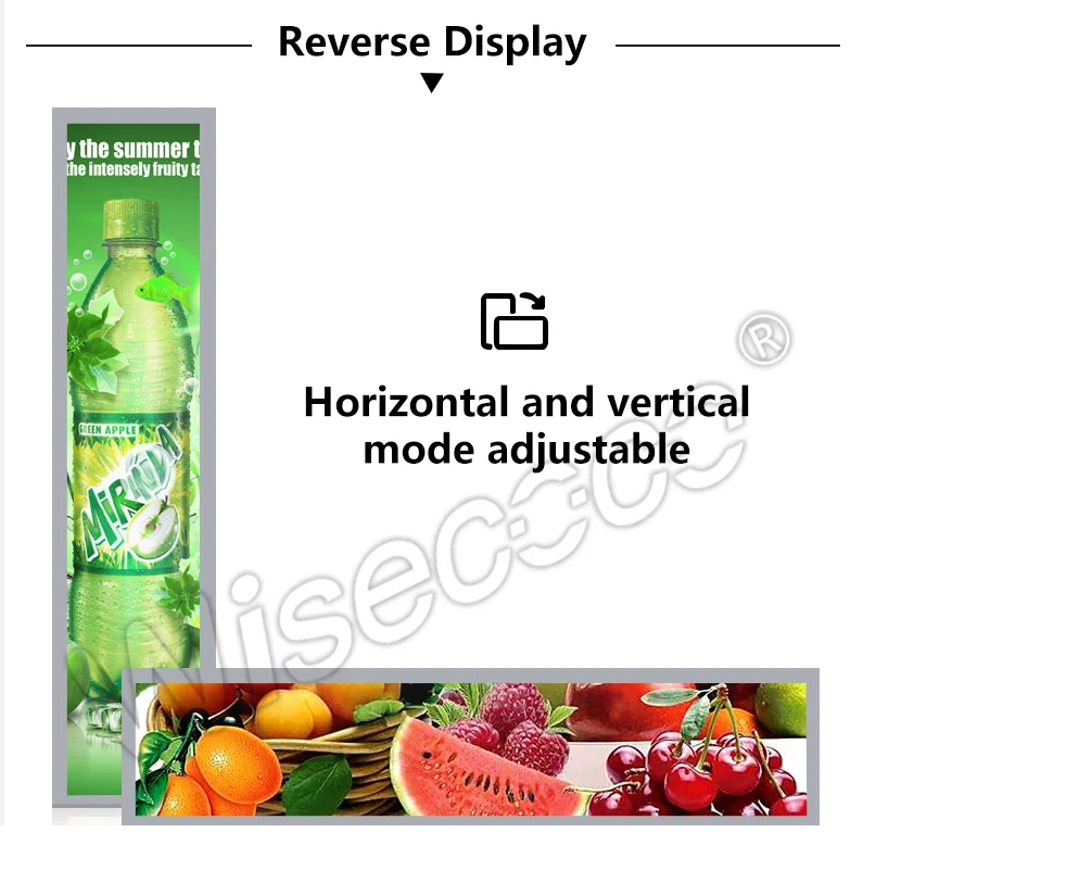 ЖК-дисплей 24 дюйма 1920x360 растягивающийся стержень ультра широкий дисплей для