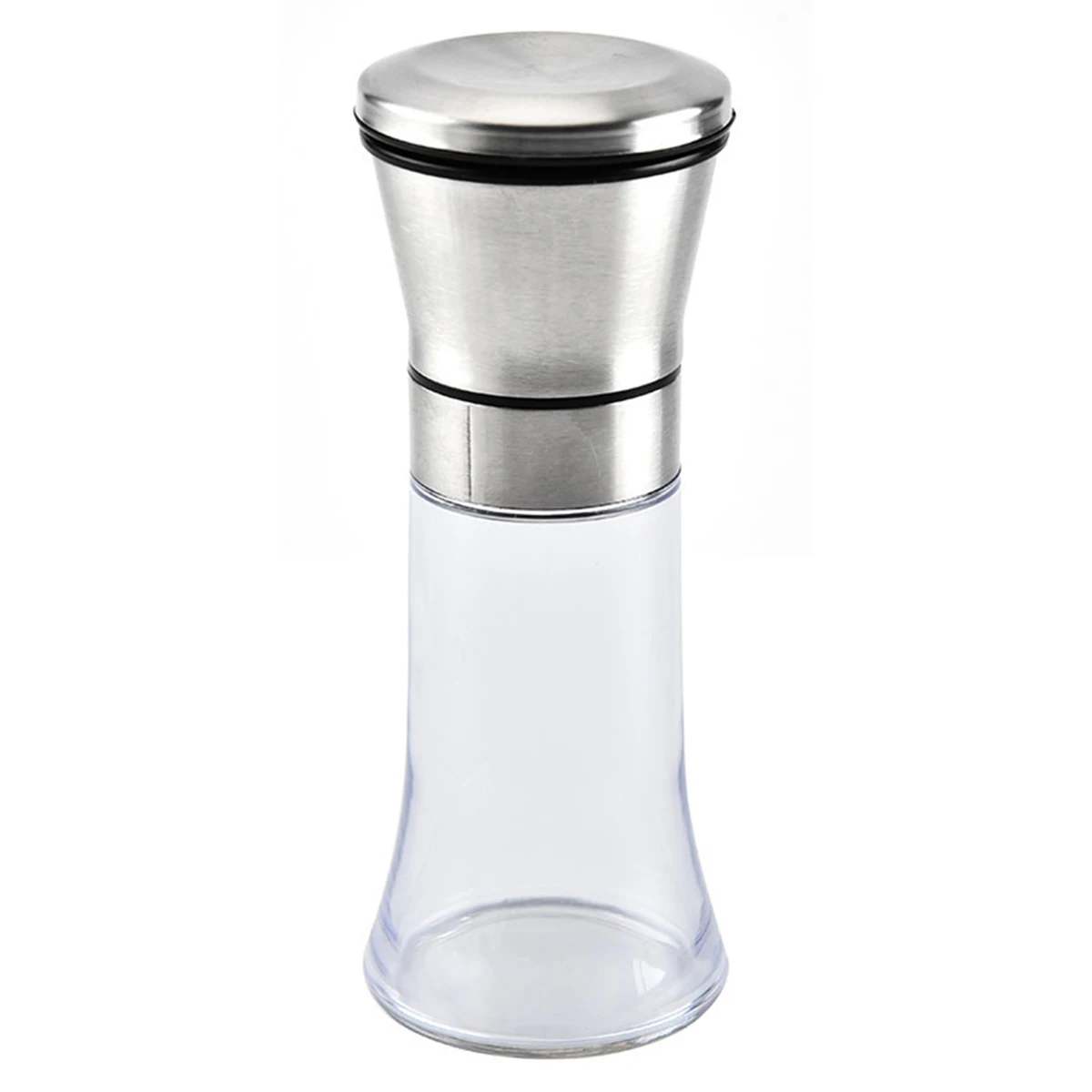 

Stainless Steel Grinder, Kitchen Manual Pepper Seasoning Shaker, Household Pepper Grinder Adjustable Coarseness,