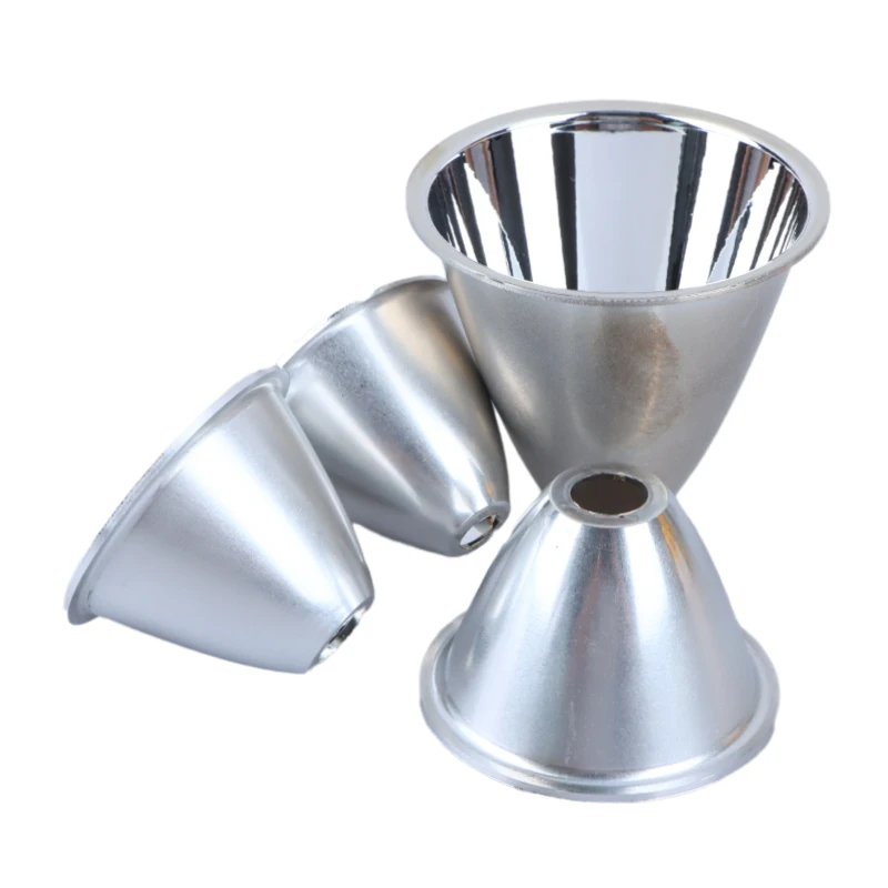 1 шт. 41 мм 46 50 60 алюминиевый светодиодный фонарик отражатель конденсаторная чашка