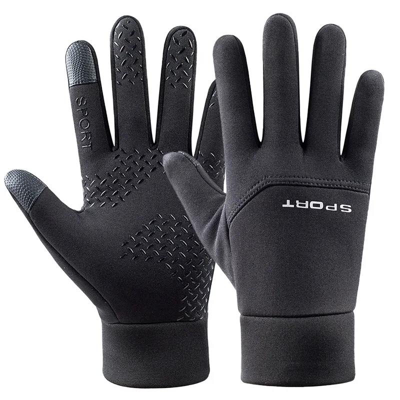 

Ветрозащитные теплые велосипедные перчатки для активного отдыха, скутера, мотоцикла, лыжного спорта, водонепроницаемые велосипедные перчатки, зимние велосипедные перчатки с сенсорным экраном