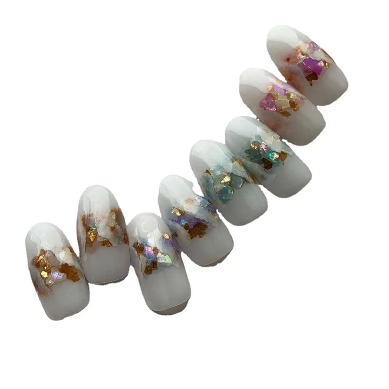 

6g Nails Sequins For Decoraciones Colorful Acrylic Powder Nail Art Glitter Japanese-style Nail Design Supplies All For Manicure