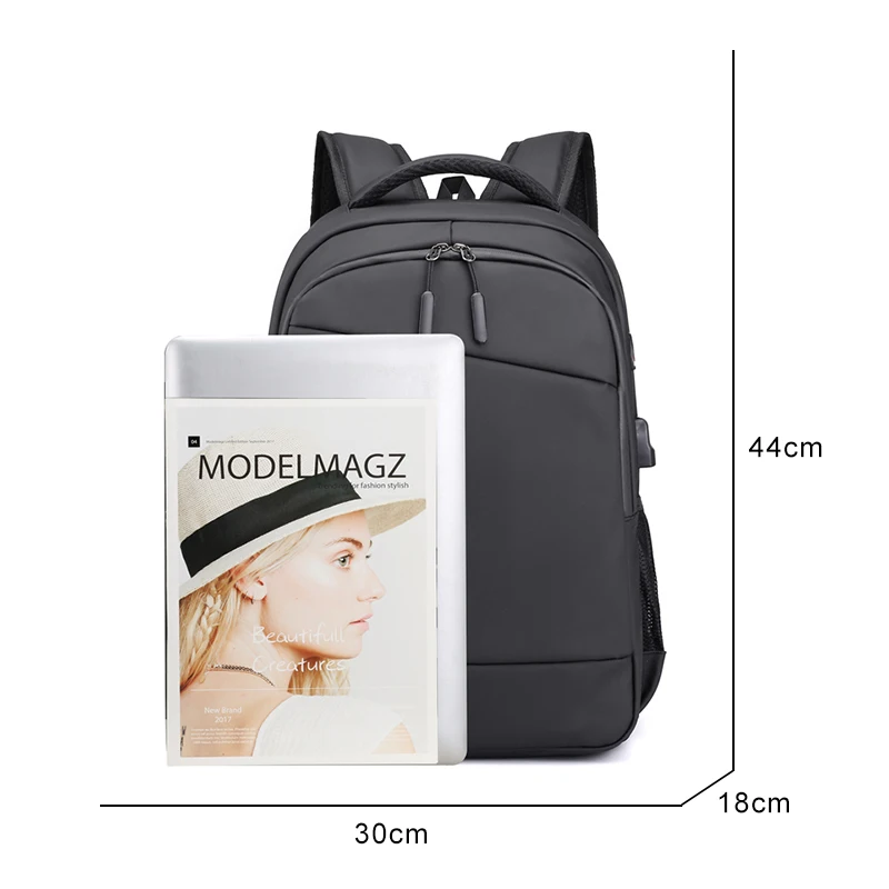 Business Backpack For Men 2022 Multifunctional Waterproof Bag Large Capacity USB Charging Rucksack Male For Laptop 15.6 Inch