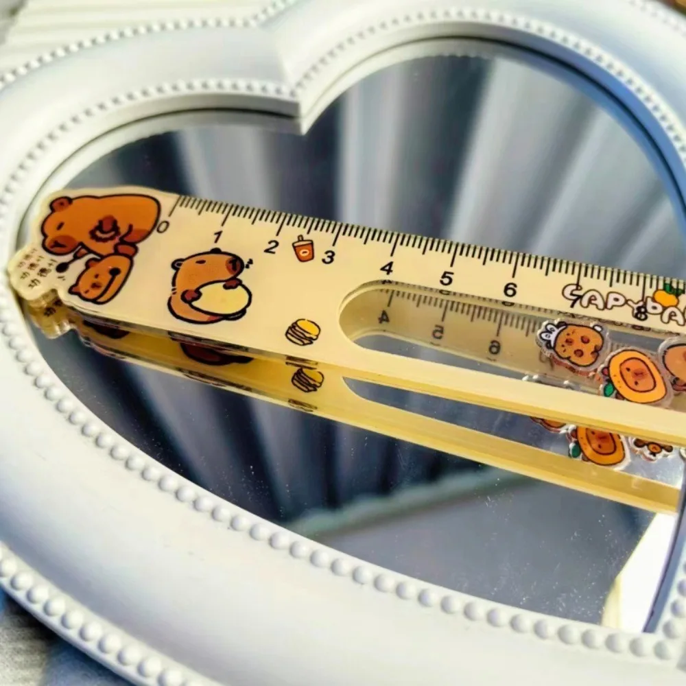 Канцелярские товары капибара скучная Вибрирующая игрушка линейка кавайная