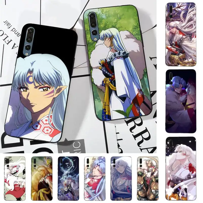 

LVTLV Inuyasha Phone Case for Huawei P30 40 20 10 8 9 lite pro plus Psmart2019
