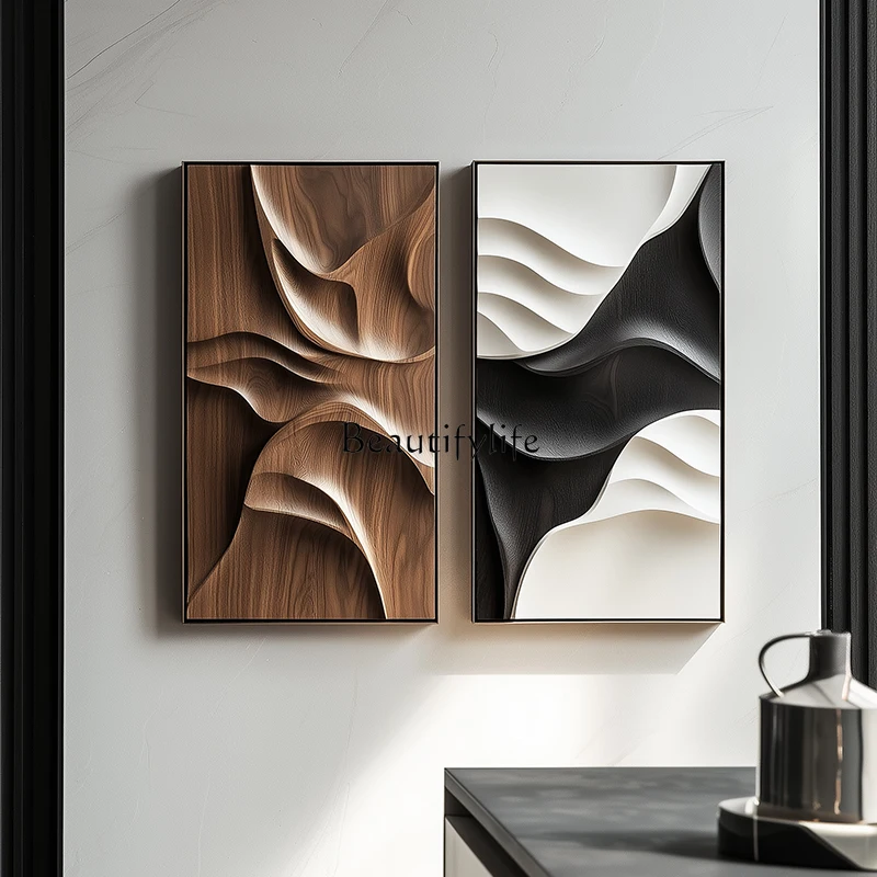 3D трехмерная декоративная живопись для гостиной свет роскошная абстрактная