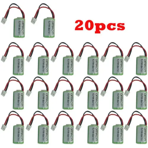 

20pcs for OMRON CJ1W-BAT01 Battery 3V PLC CP1H CP1L CR14250SE-R Free Shipping