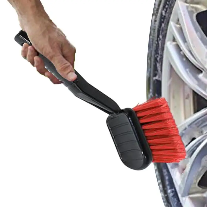 

Soft Bristle Wheel Cleaning Brush Auto Tire Rim Brush Wheel Long Handle Washing Brush Auto Interior Exterior Cleaning Car Wash