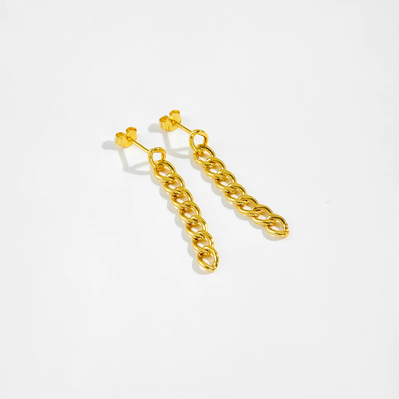 Серьги ANDYWEN из стерлингового серебра 925 пробы с замком 45 мм серьги для пирсинга в