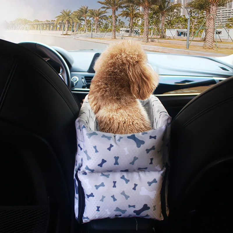 

Dog Car Protection Seat Washable Pet Luggage Cat Carrier Small Dog Baskets Travel Handbags In Car Transporter Puppy Accessories