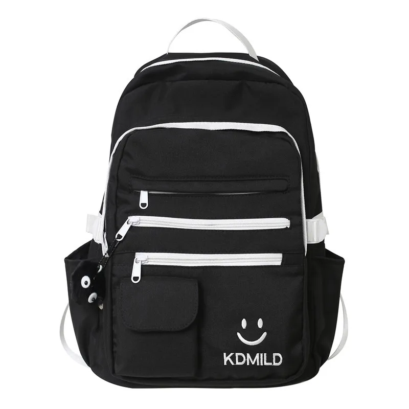 

Middle School Backpack for Girls Teen Cute Student High School Bags Casual Campus Women Bookbag Nylon Bagpack